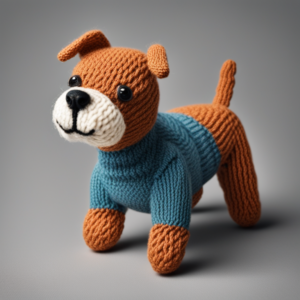 Pawsomely Knittable Dog (Negative Cogs)