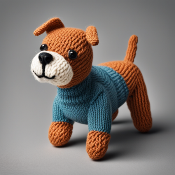 Pawsomely Knittable Dog (Negative Cogs)